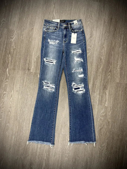 HW Patched Bootcut