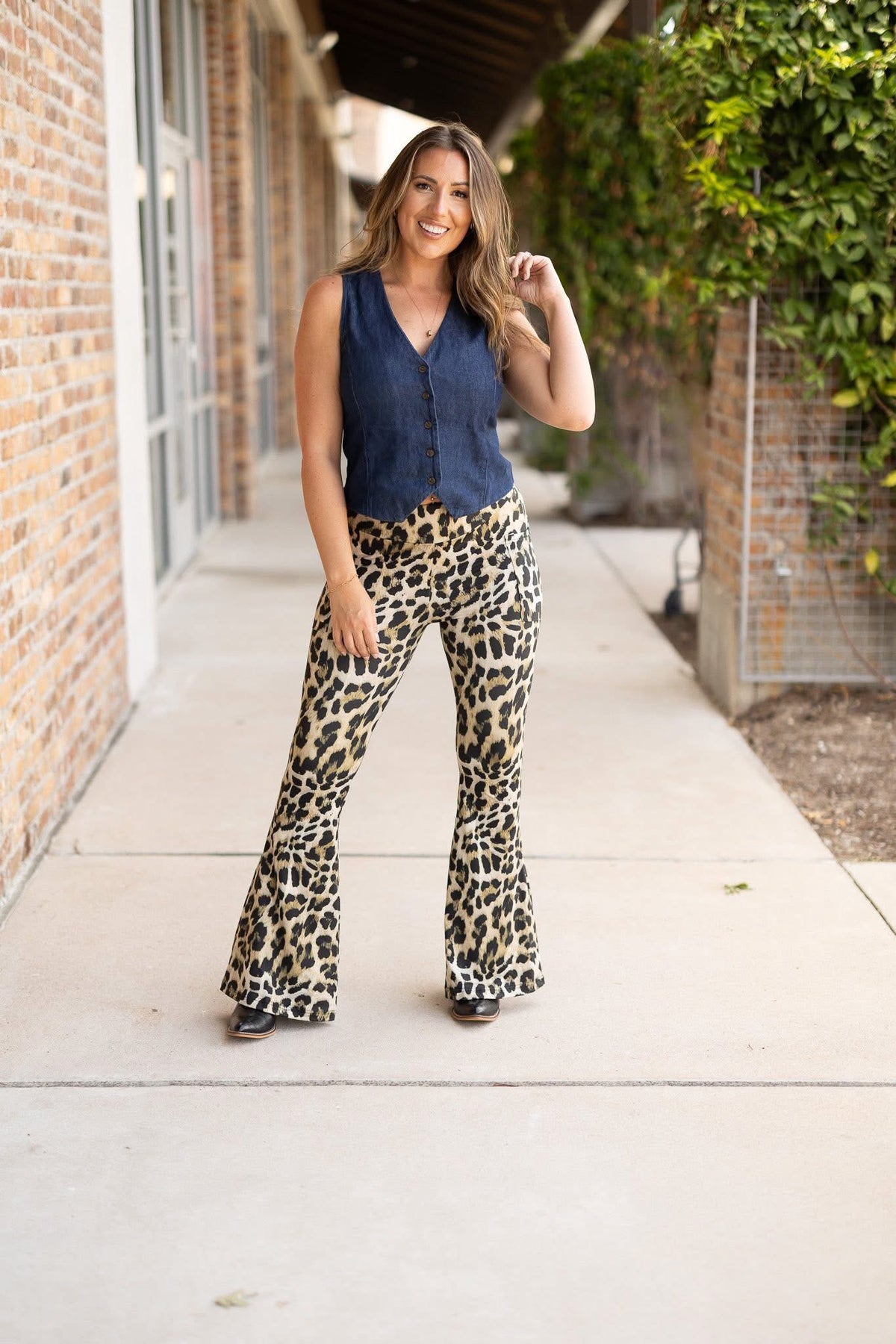 Julia Rose leopard super flares