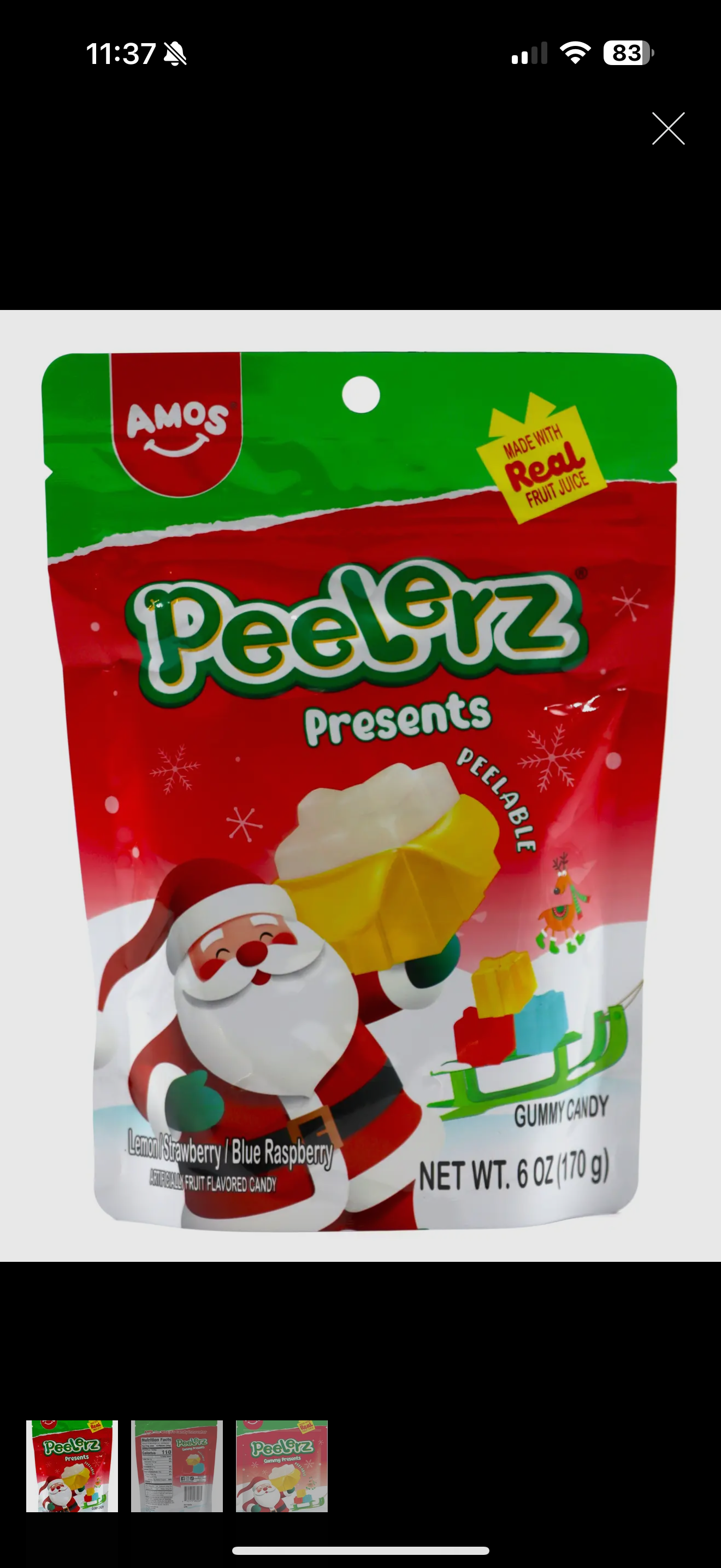 Peelerz gummy presents