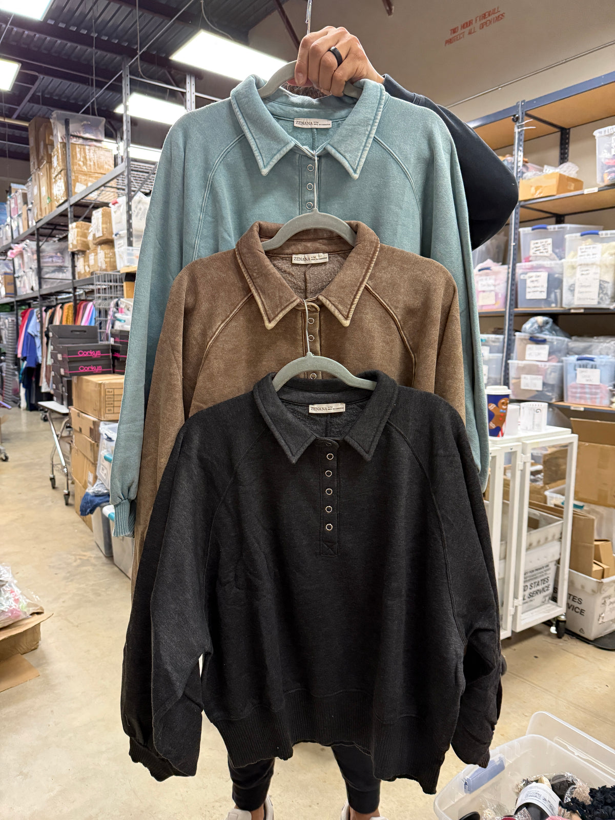 Button Pullover