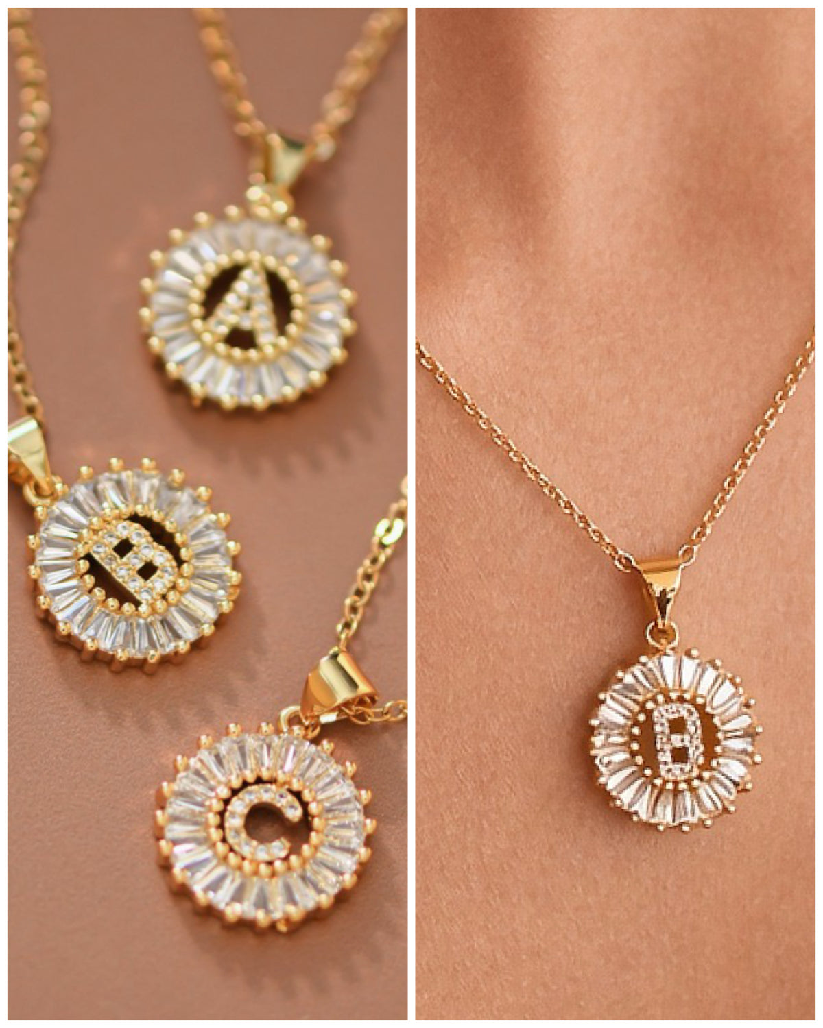 Sunburst necklace