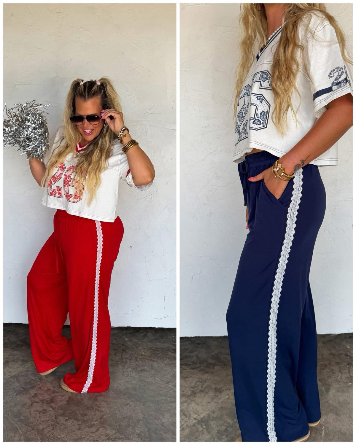 #01057 Rally Girl Track Pants