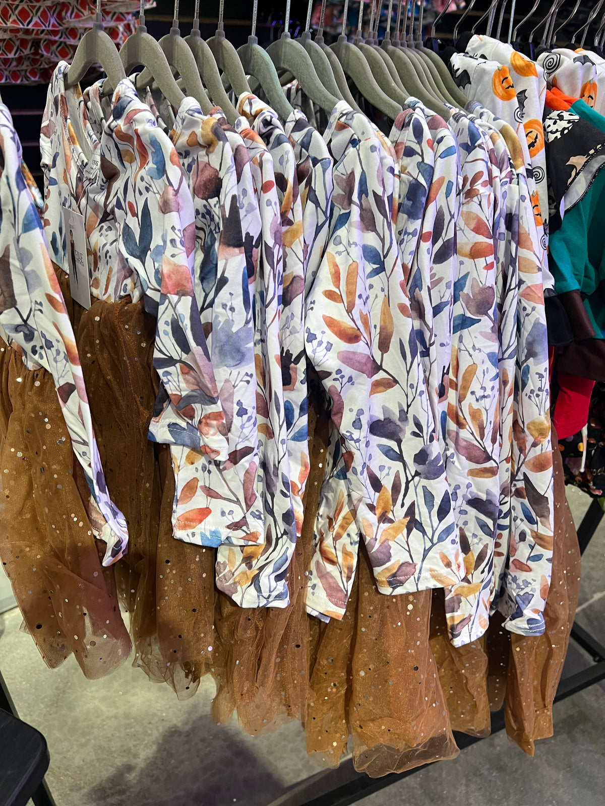 Fall Flare Tutu Dress