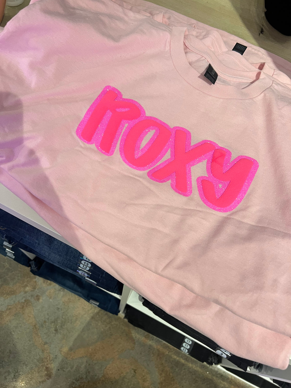 ROXY GLITTER PUFF TEE