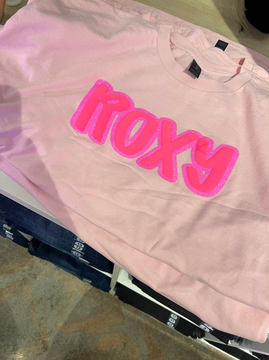 ROXY GLITTER PUFF TEE