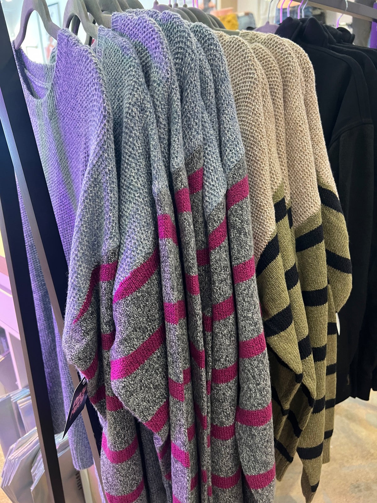 Done in One Striped Sweater