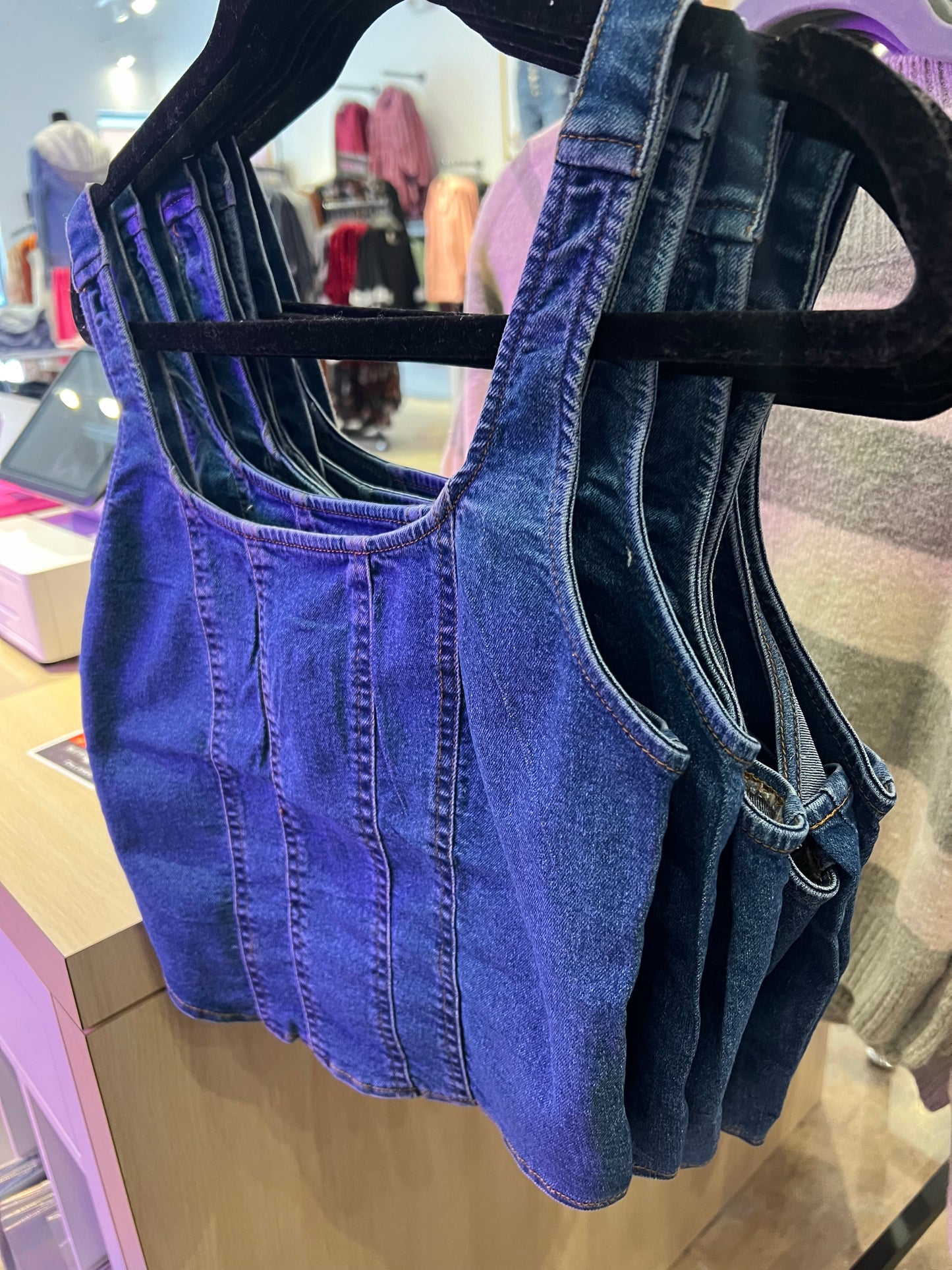 Denim Cami Top