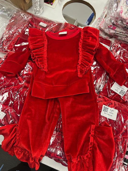 Red Velvet Set