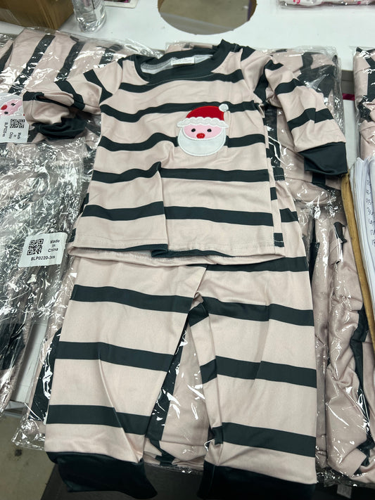 Striped Santa PJ's