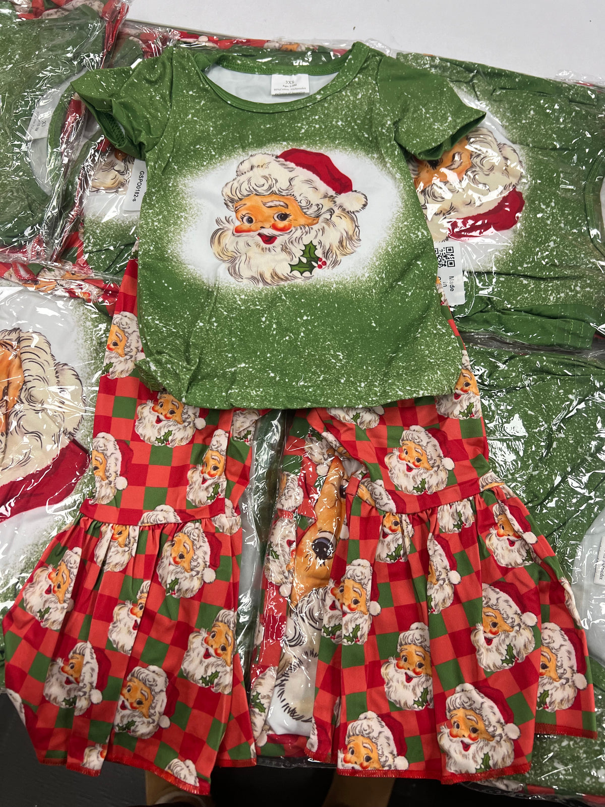 Classic Santa Bell Set