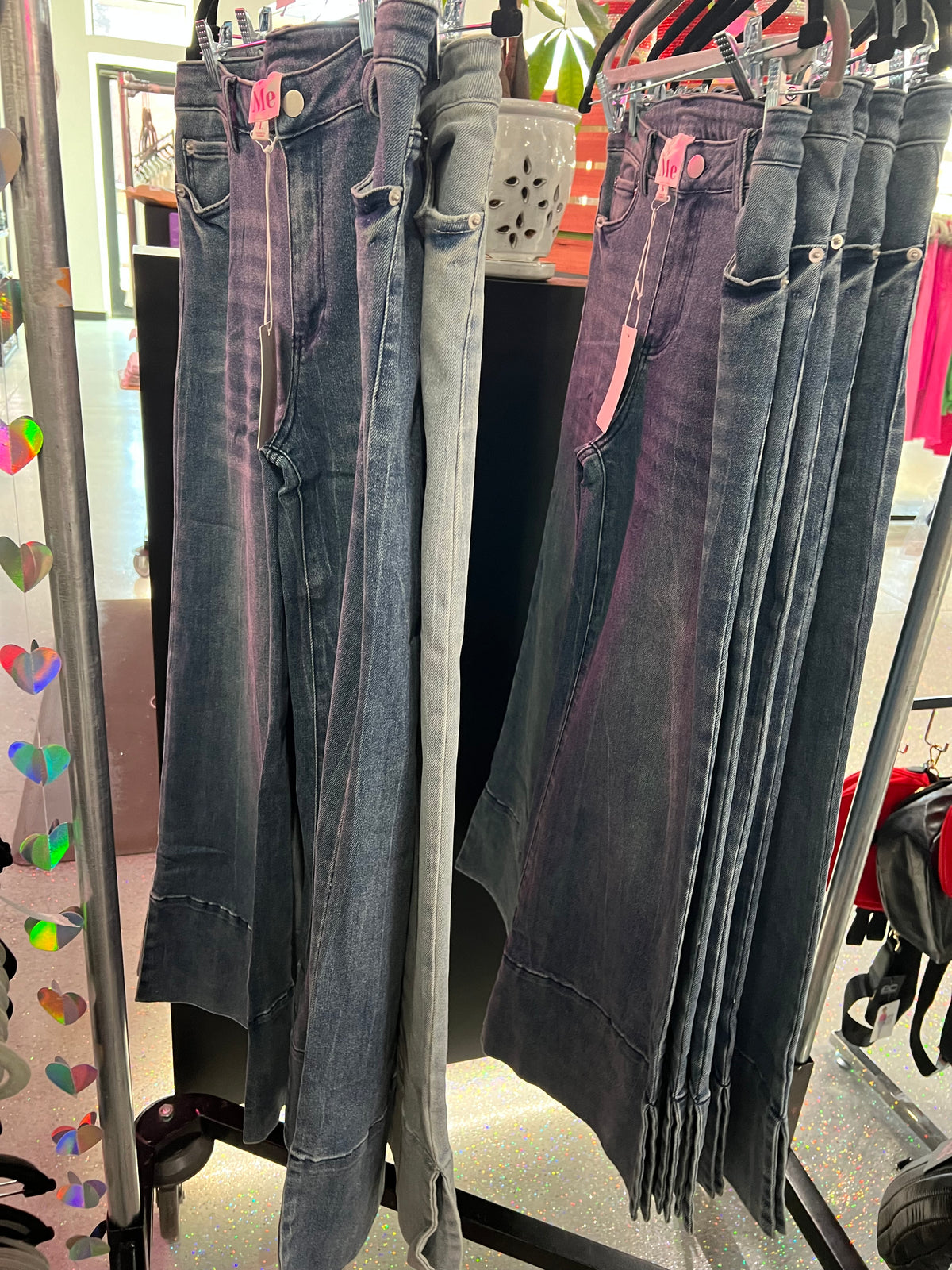 So Me: Wide Leg Flare Denim
