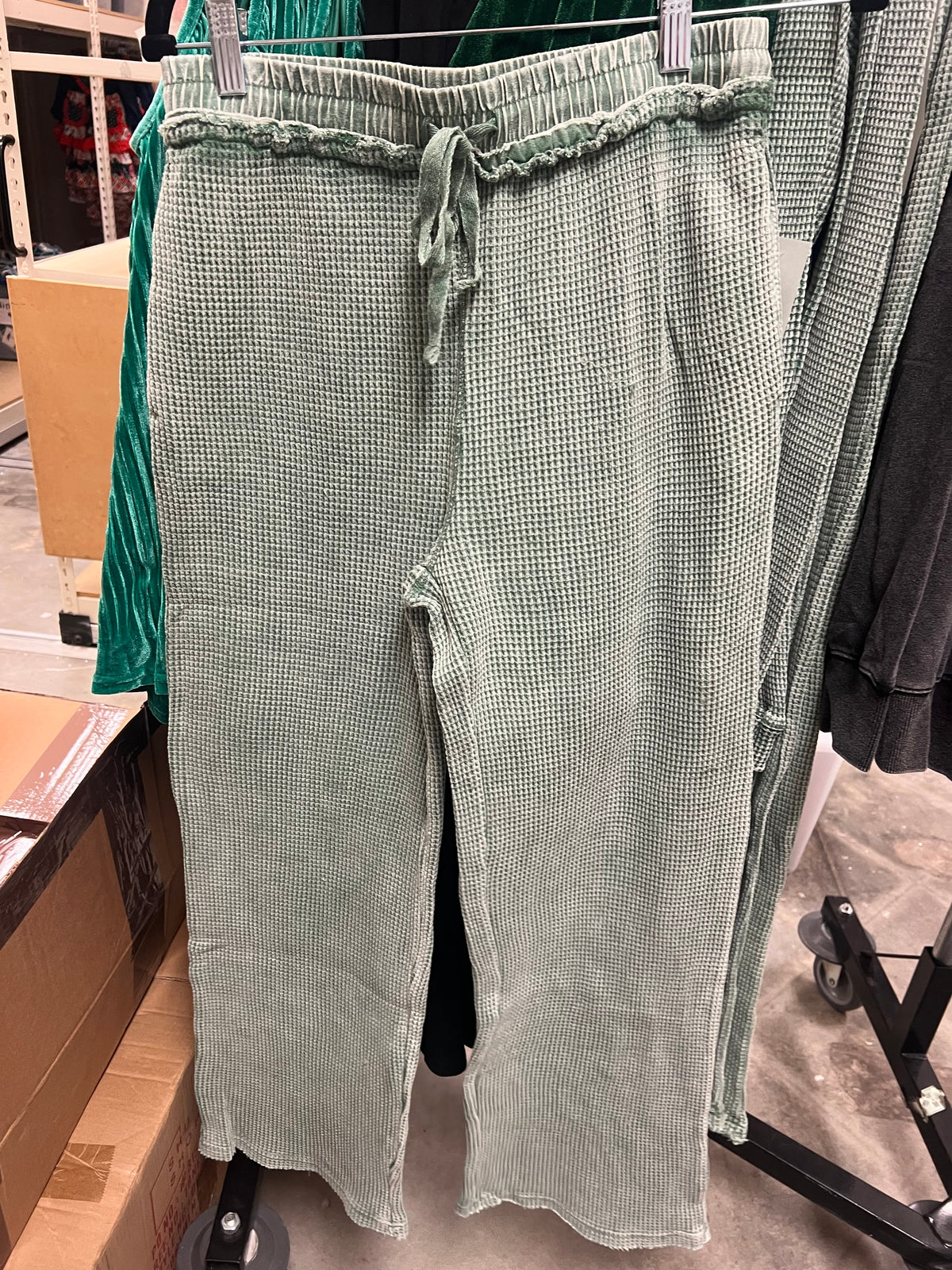 Basil Waffle Pants