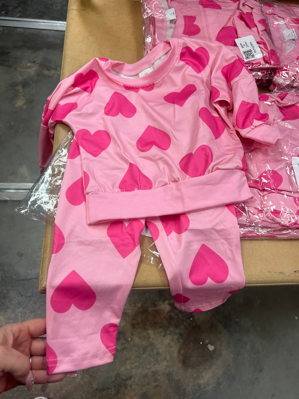 Pink Hearts Set