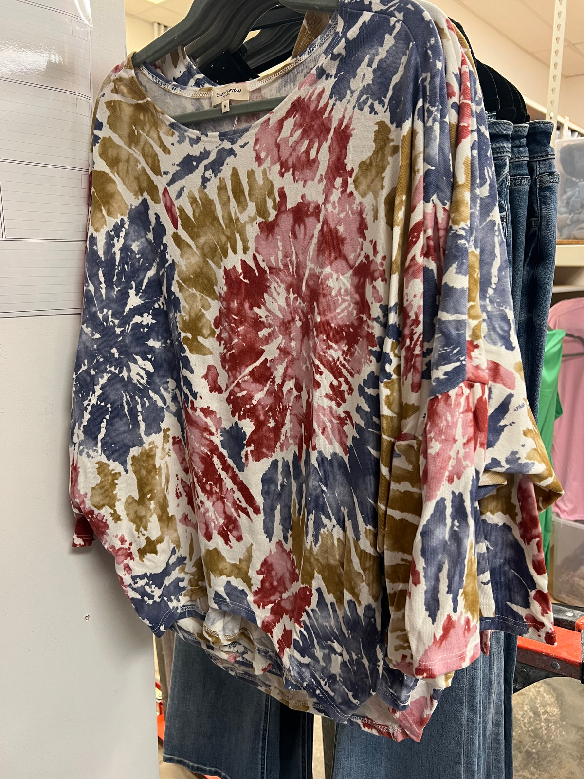Royal Burst Top