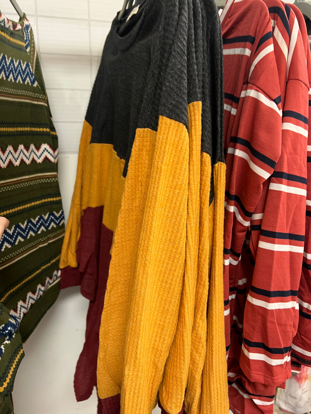 Waffle Front Tie