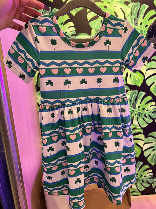 Shamrocks & Stripes Dress