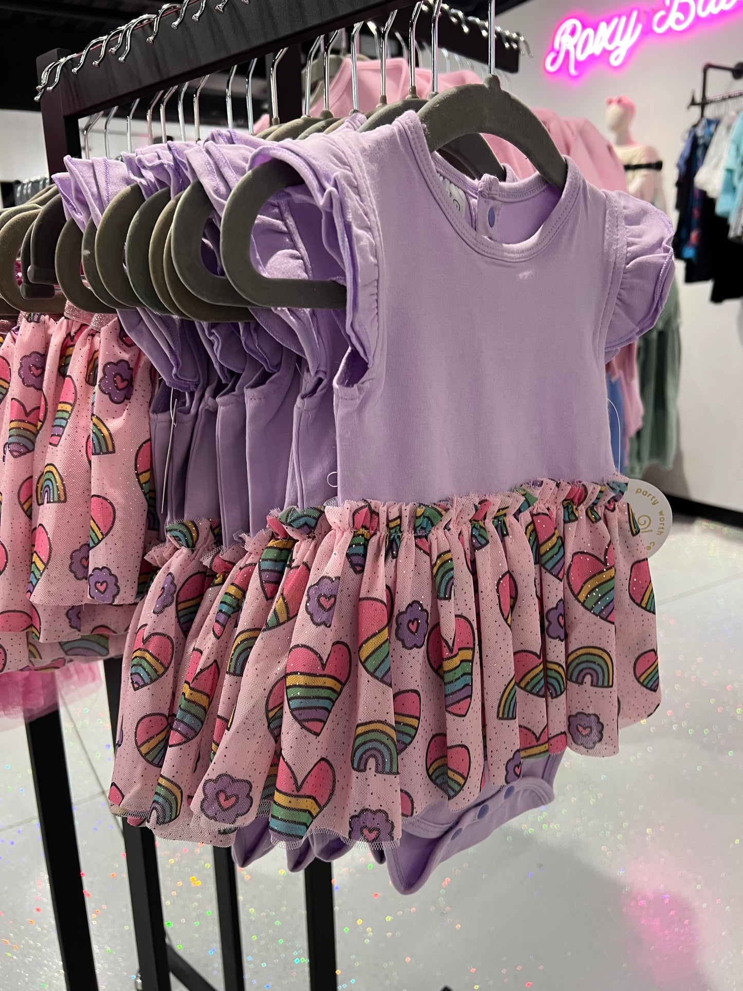 Sweet Wink: Rainbow Tutu Bodysuit