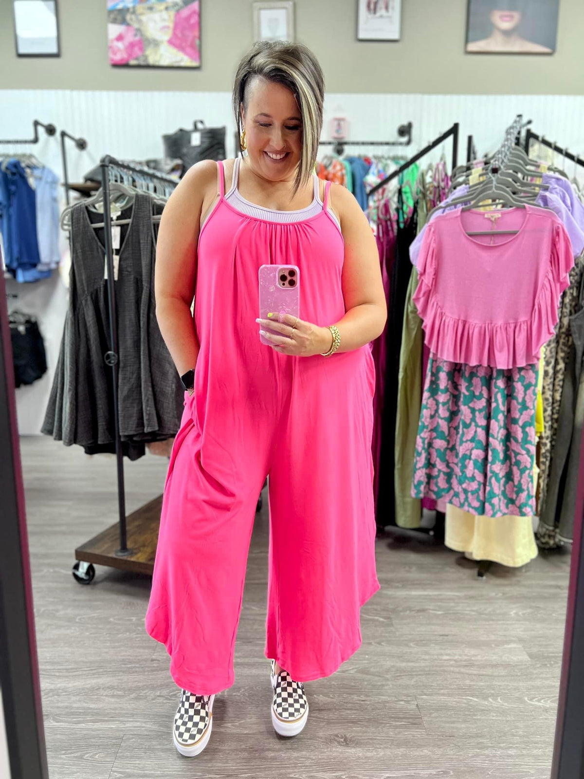 Wide Leg Romper