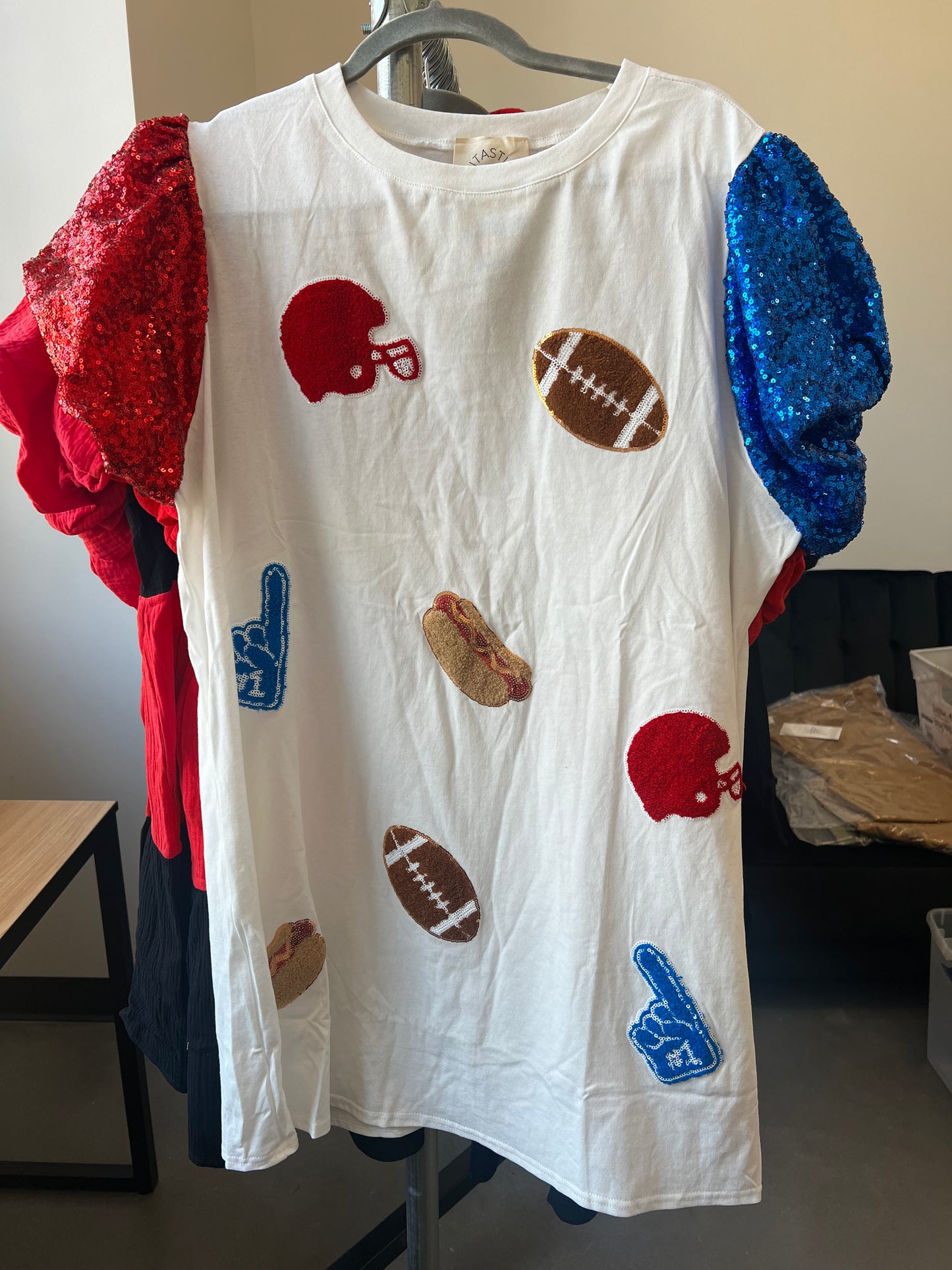 Sequin Hot Dog Dress