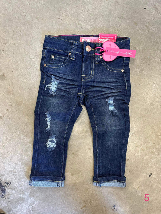 Kids Cutie Distressed Skinnies