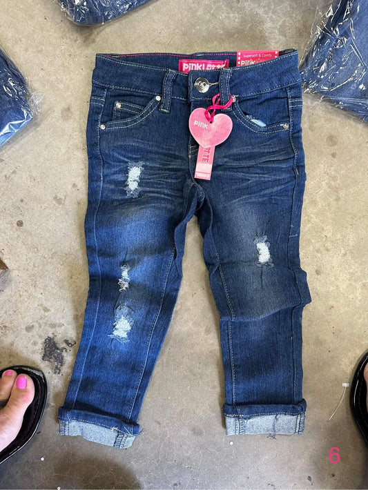 Kids Perfect Distressed Skinnies