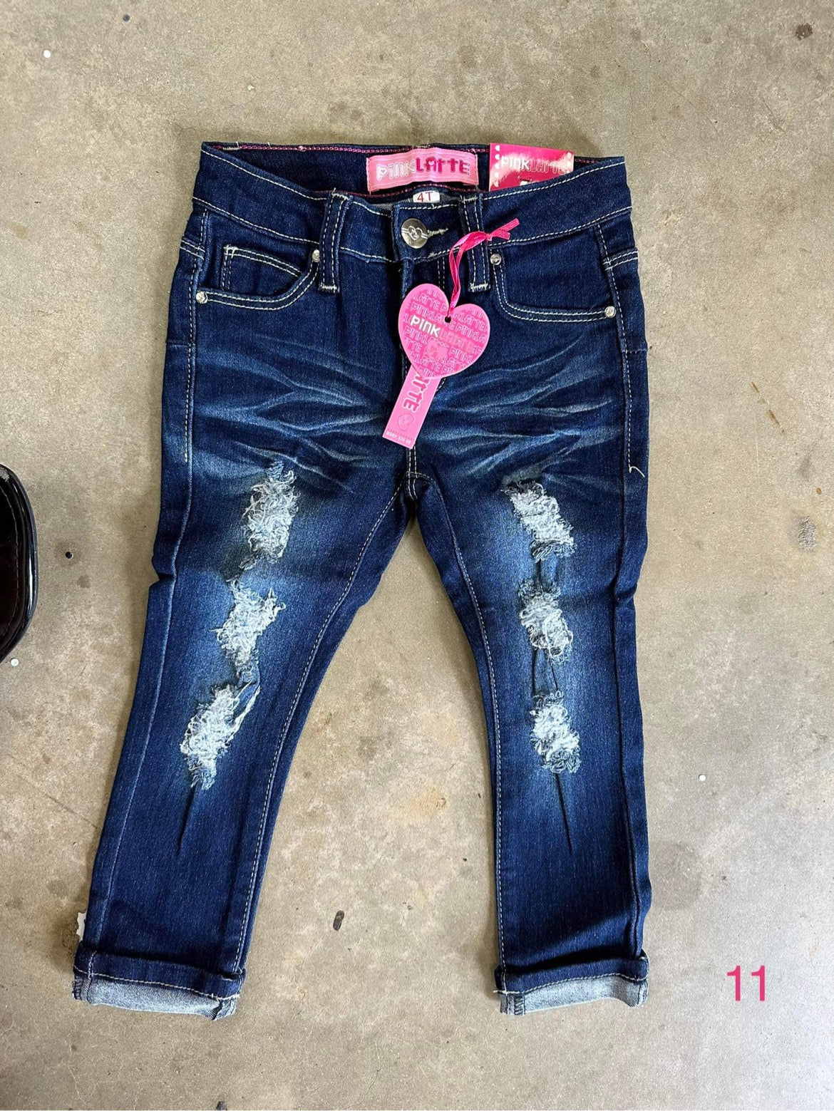 Kids Darling Distressed Skinnies