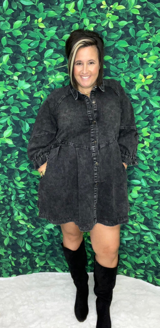 Penny Wide Tall Boots: Black
