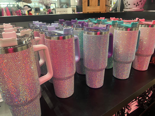 Ombre Rhinestone Tumblers