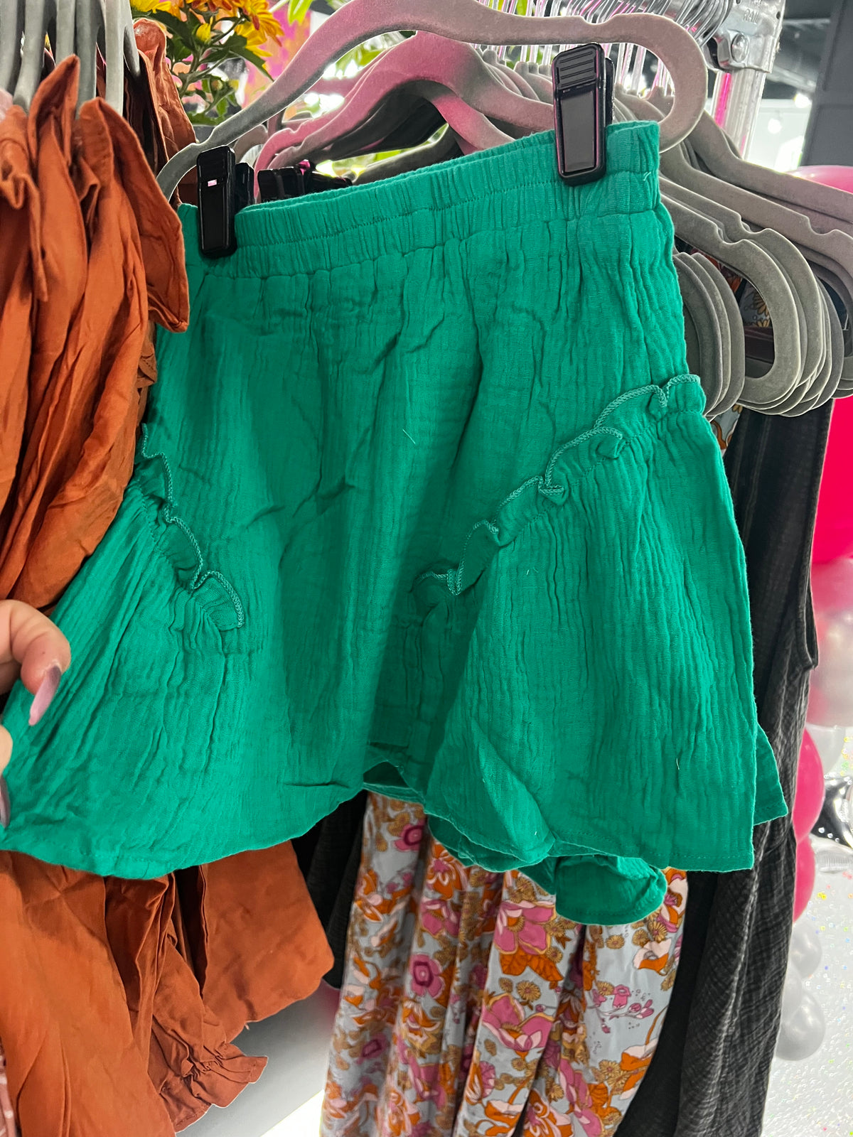 Hayden Green Skirt
