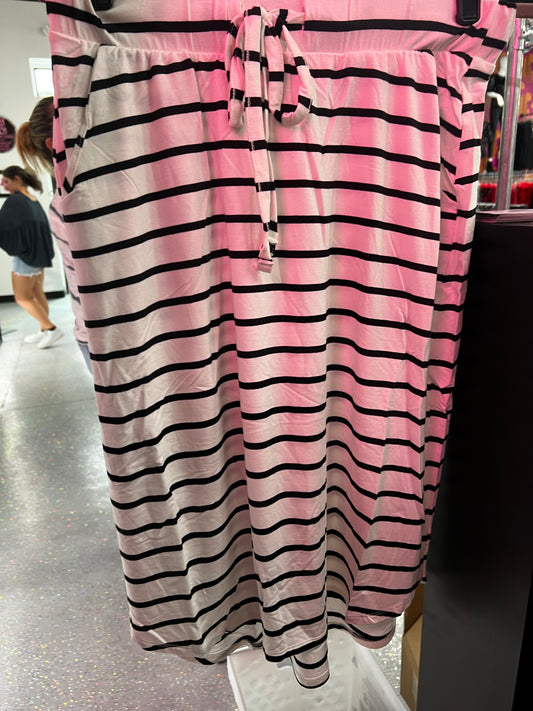Zenana Striped Skirt