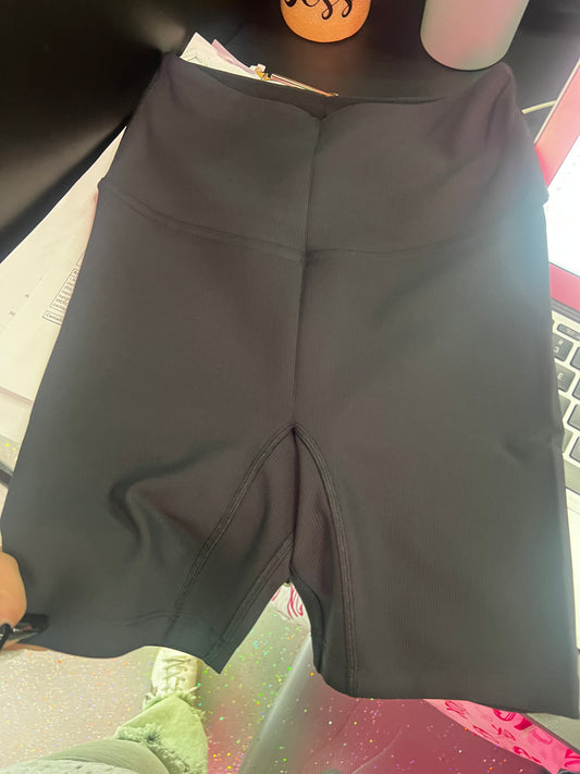 Ribbed Bike Shorts