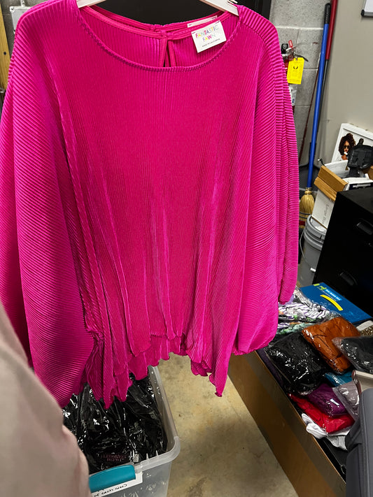 Pleated & Pink