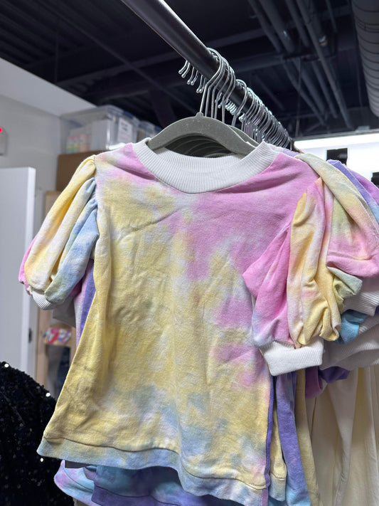 Tie Dye Bubble Sleeve