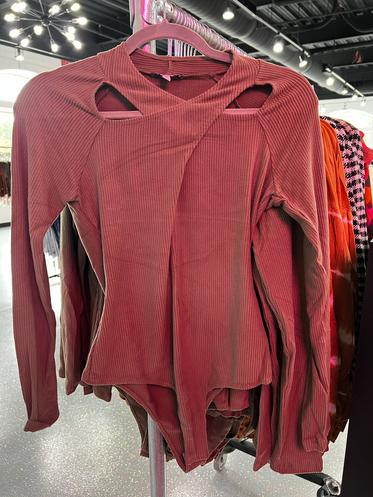 Crisscross Front Bodysuit