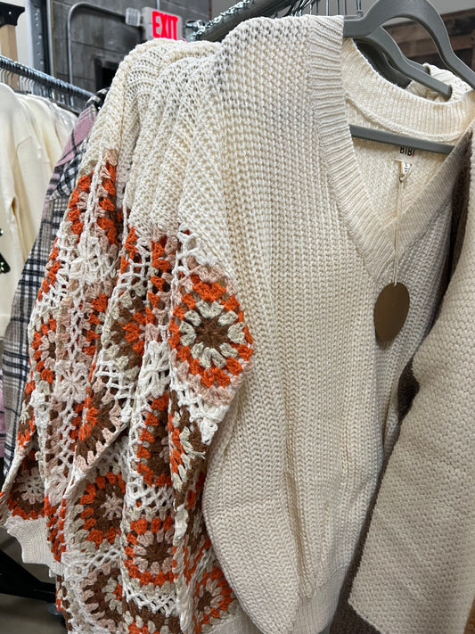 Granny Square Sweater