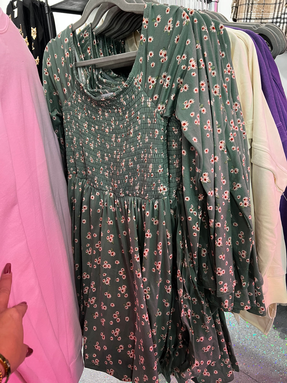 Fall Flowers Romper