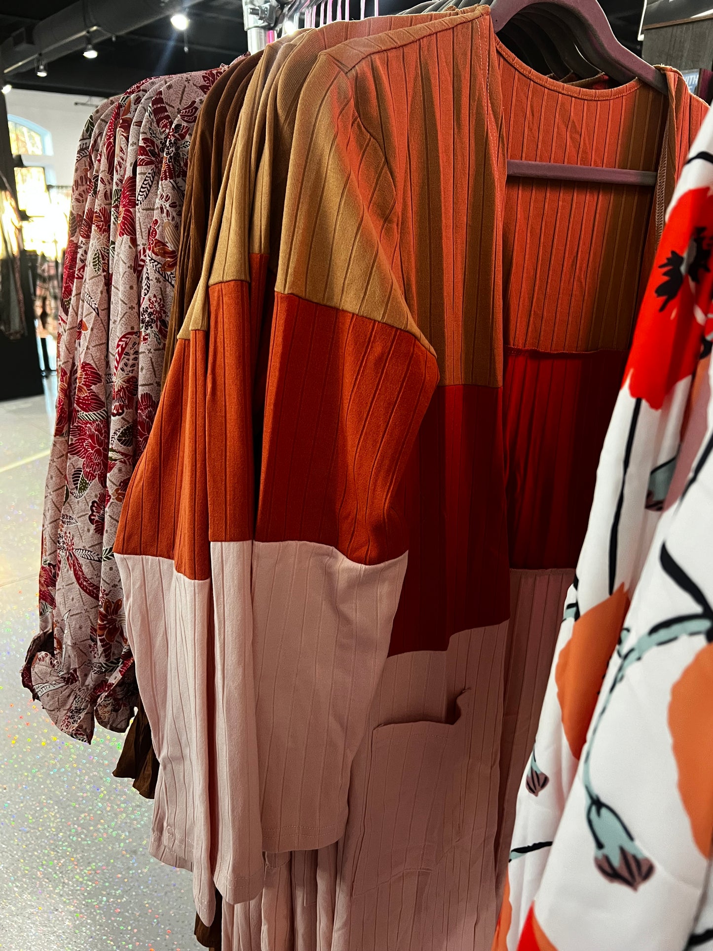 Colorblock Cardi