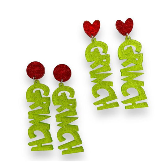 Grinch Dangles