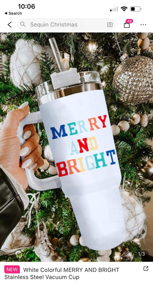 Roxy Christmas Tumbler