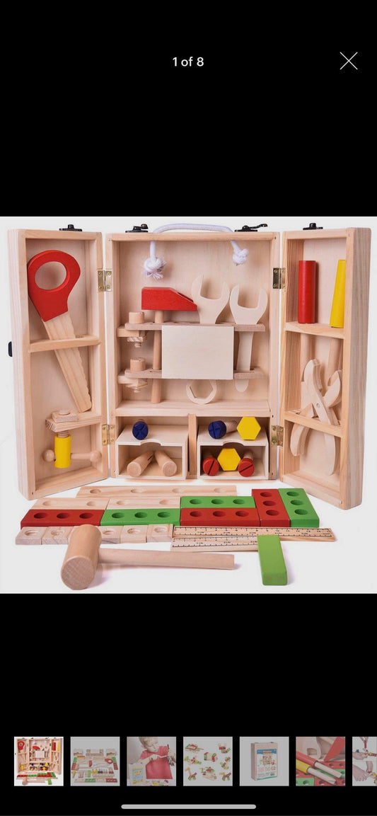 Wooden Tool Kit
