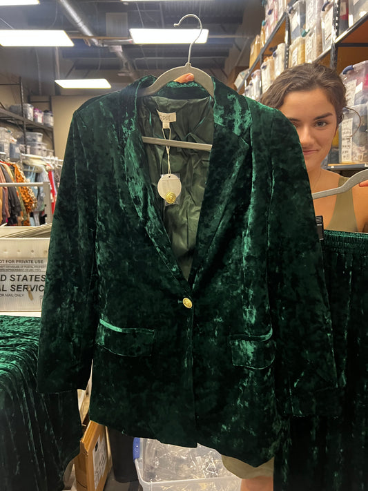 Velvet Blazer