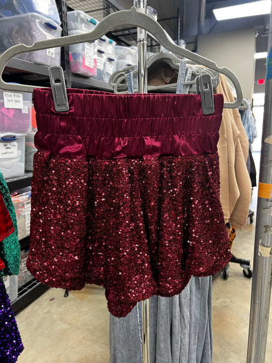 Sequin Skort