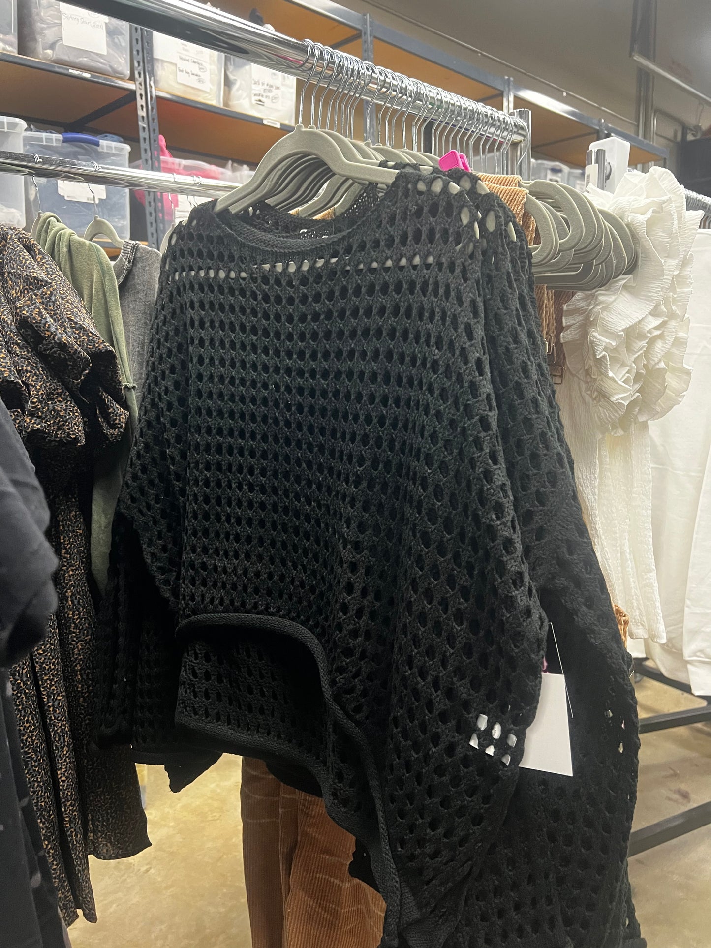 Open Stitch Sweater