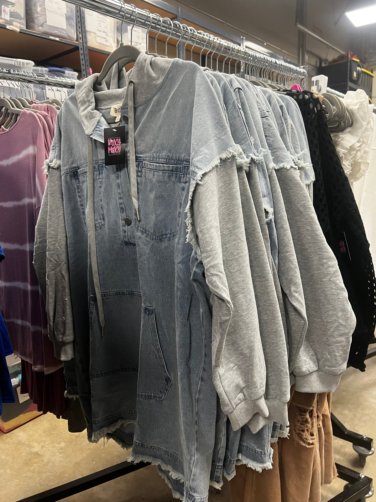 Kangaroo Denim Dress