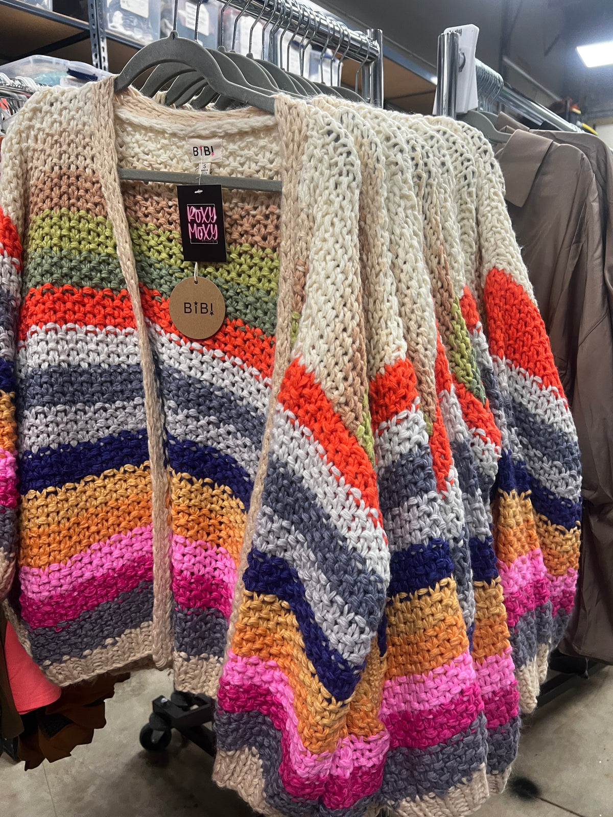 Cardigan of Many Colors