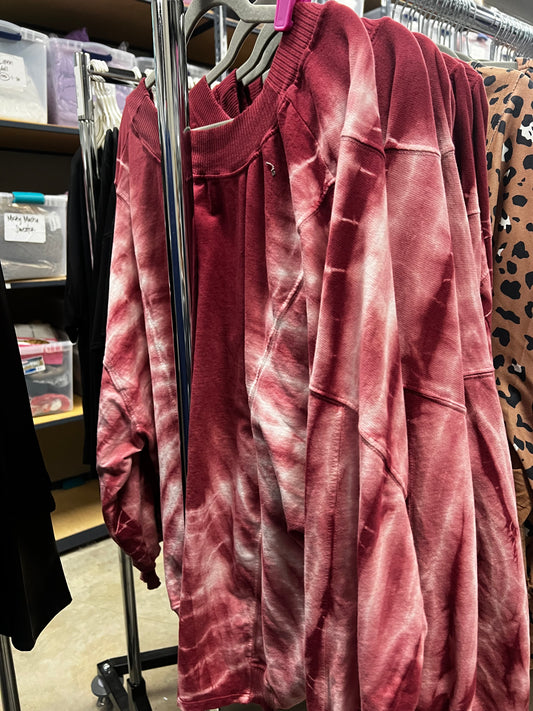 Twist Front Pullover