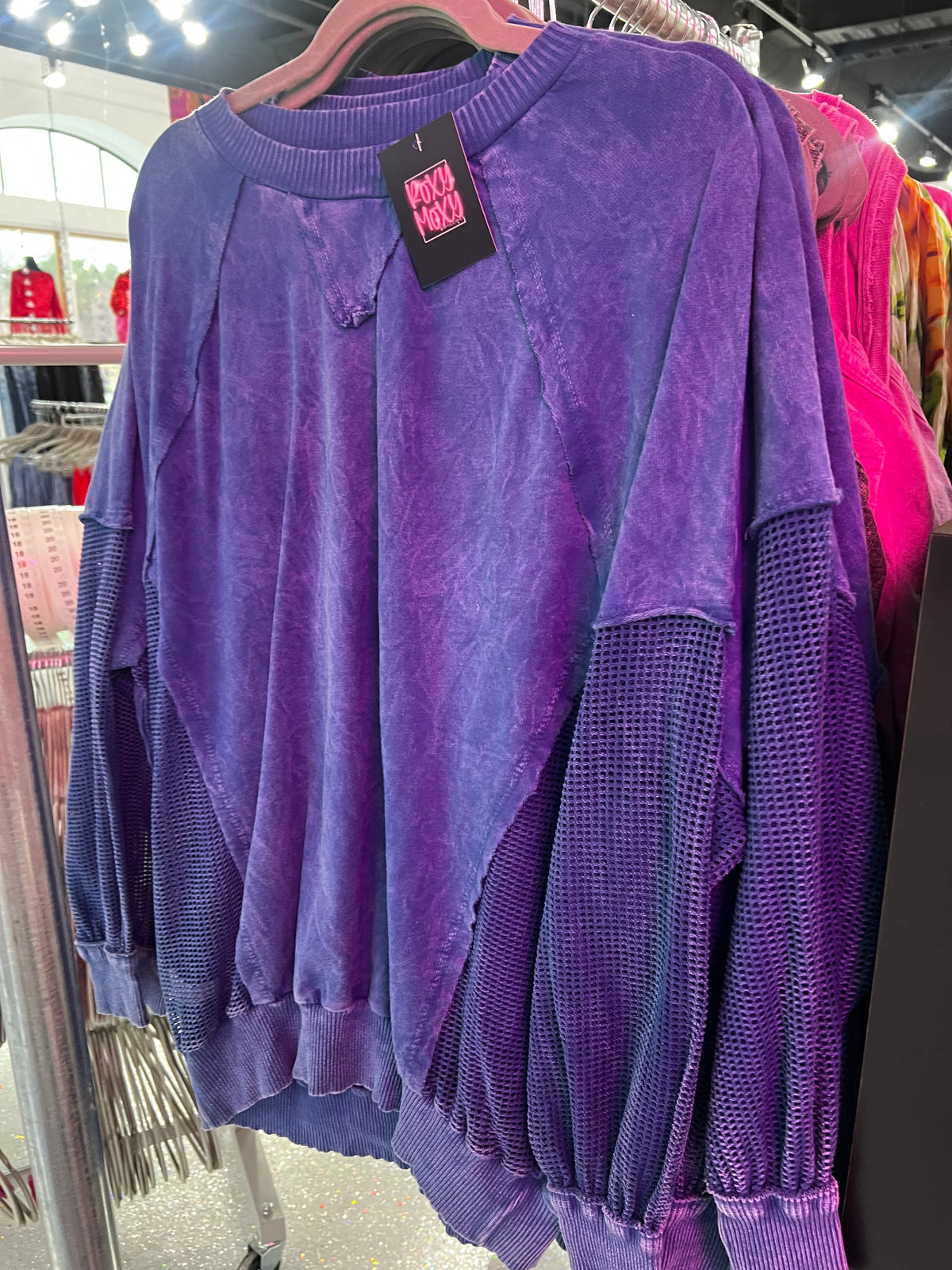 Mineral Mesh Top