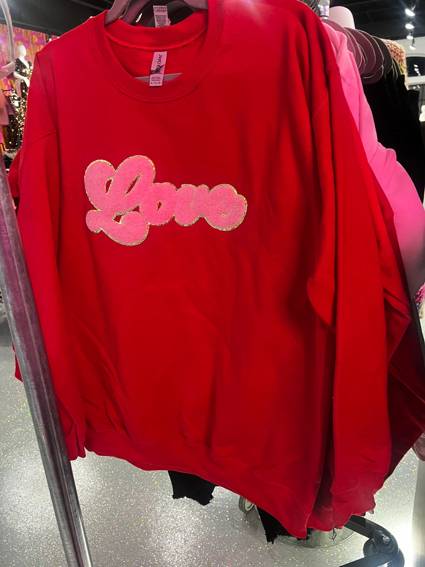 Love Patch Sweatshirt