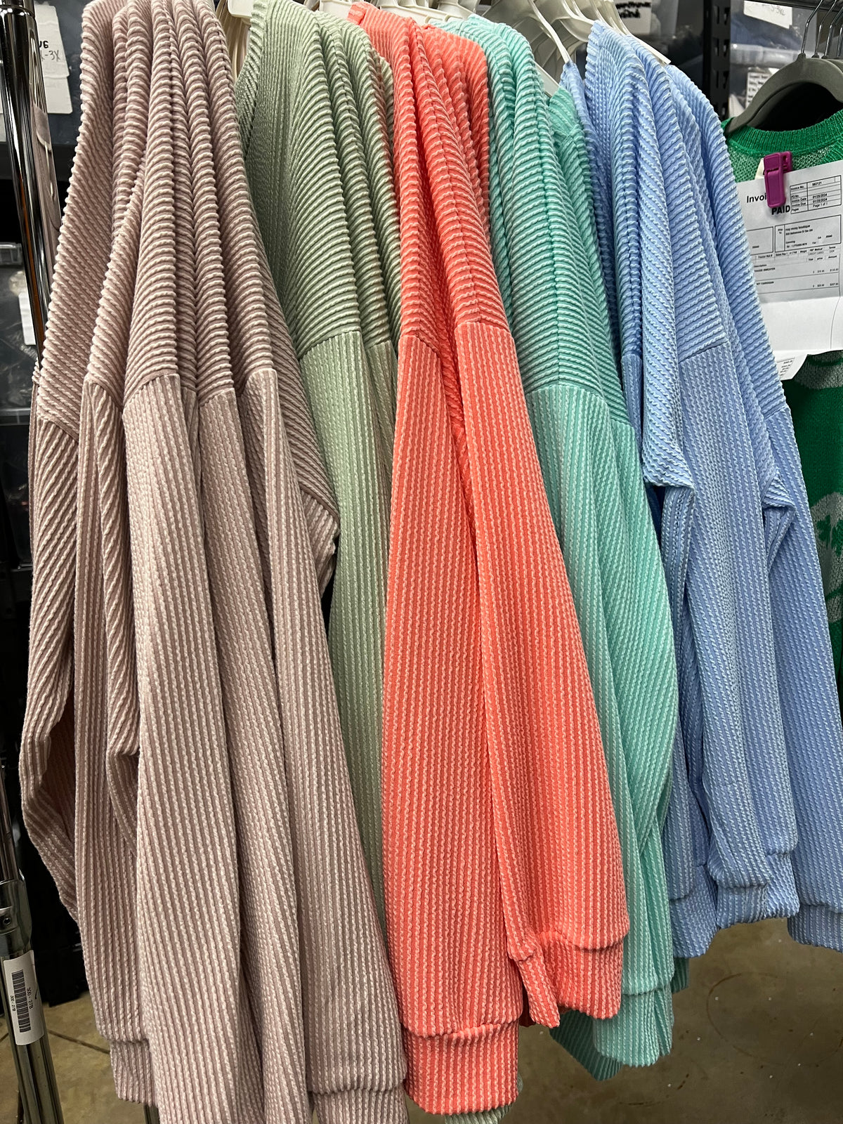 Corded Pullover 2024