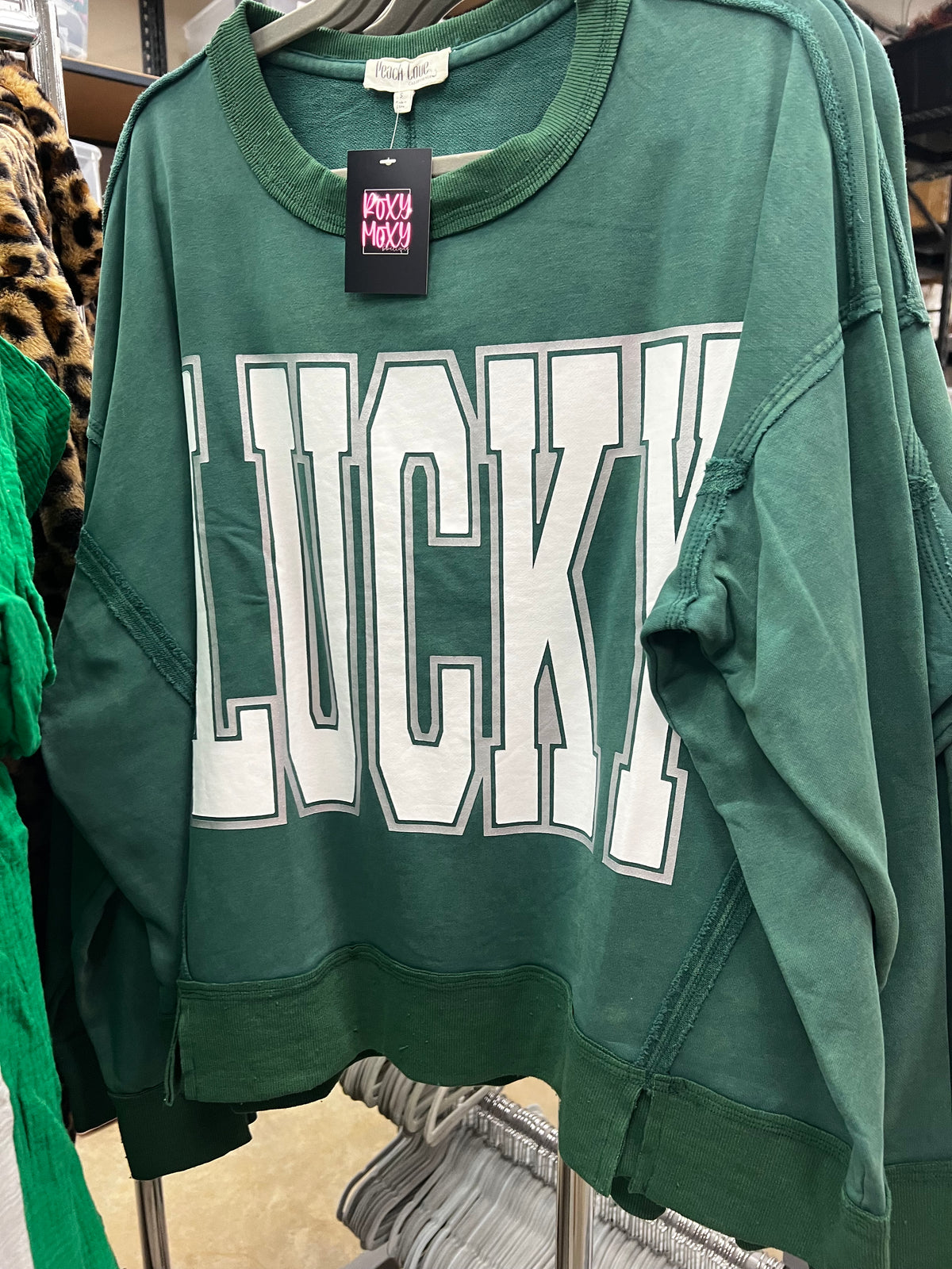 Lucky Oversize Sweatshirt